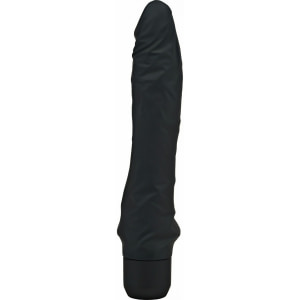Vibrator Clasic Large Negru 24.9cm pe Domnisoare.ro