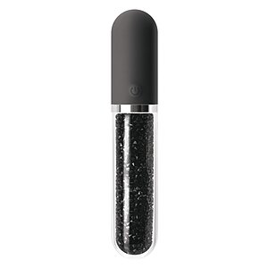 Vibrator Clasic Stardust Charm Negru pe Domnisoare.ro