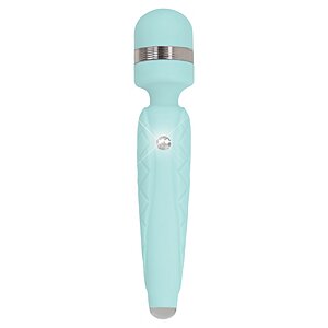 Vibrator Clitoridian Cu Cristal Cheeky Wand Wibe Verde pe Domnisoare.ro