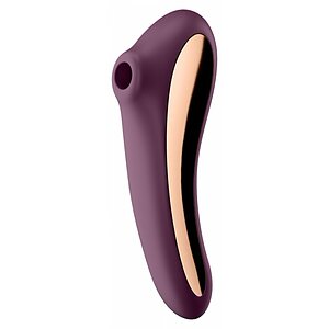Vibrator Clitoridian Dual Kiss Air Pulse Mov Vibrator Clitoridian Dual Kiss Air Pulse Mov pe Domnisoare.ro