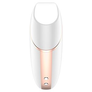 Vibrator Clitoridian Love Triangle Alb