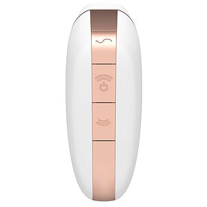 Vibrator Clitoridian Love Triangle Alb