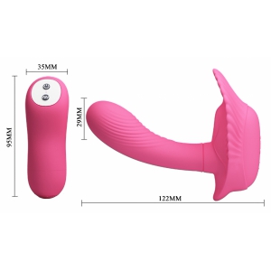 Vibrator Pretty Love Cochilia Dragostei pentru Punctul G Roz