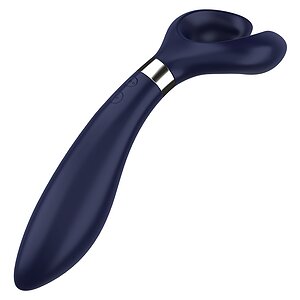 Vibrator Cuplu Partner Multifun 3 Albastru