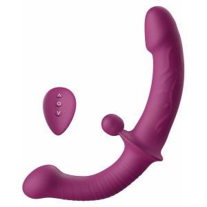 Vibrator Dual Punctul G — 10 Moduri, 2 Motoare, Reîncărcabil Mov Vibrator Dual Punctul G — 10 Moduri, 2 Motoare, Reîncărcabil Mov pe Domnisoare.ro