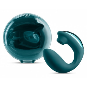 Vibrator Dublu Desire Euphoria Green – 2 Capete, Reîncărcabil Verde Vibrator Dublu Desire Euphoria Green – 2 Capete, Reîncărcabil Verde pe Domnisoare.ro