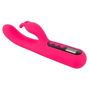 Vibrator Dublu Sunset Rabbit 10 Moduri Reîncărcabil Roz
