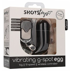 Vibrator Egg Wireless Vibrating Punctul G Negru
