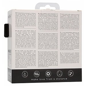 Vibrator Egg Wireless Vibrating Punctul G Negru