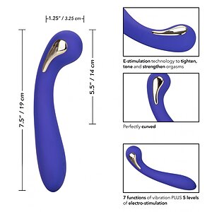 Vibrator Estim Petite G Wand Albastru