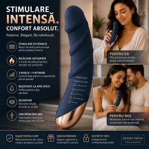 Vibrator Goddess Collection Atlas Albastru