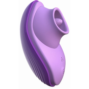 Vibrator Her Silicone Fun Tongue Mov pe Domnisoare.ro