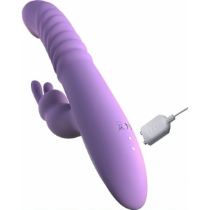 Vibrator Her Thrusting Silicone Rabbit Mov
