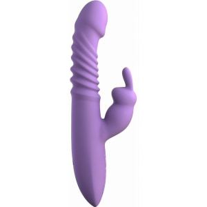 Vibrator Her Thrusting Silicone Rabbit Mov