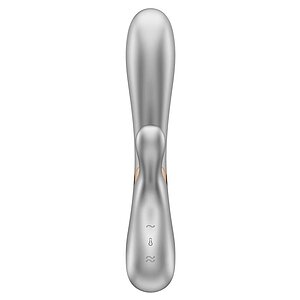 Vibrator Hot Lover Heat Argintiu