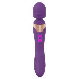 Vibrator Javida Double Massager Mov Vibrator Javida Double Massager Mov pe Domnisoare.ro