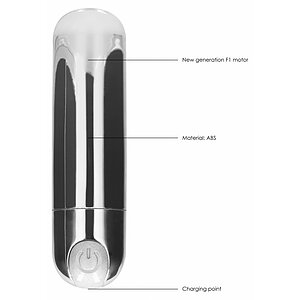 Vibrator Mini 7 Speed Argintiu