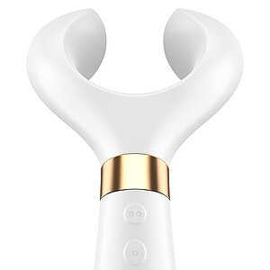 Vibrator Pentru Cuplu Multifun 3 Alb