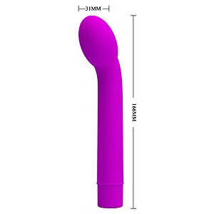 Vibrator Pretty Love Logan Bendable Punct G Mov
