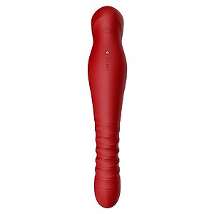 Vibrator Punctul G King Vibrating Thruster Roșu