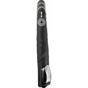 Vibrator Push Thrusting Negru pe Domnisoare.ro