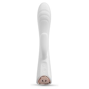 Vibrator Rabbit Dorcel Flexi Heating Alb