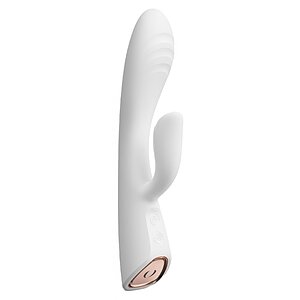 Vibrator Rabbit Dorcel Flexi Heating Alb Vibrator Rabbit Dorcel Flexi Heating Alb pe Domnisoare.ro