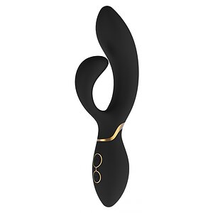 Vibrator Rabbit Elite Amelie Negru pe Domnisoare.ro