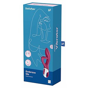 Vibrator Rabbit Embrace Me Roșu