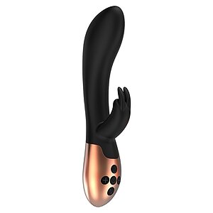 Vibrator Rabbit Heating Opulent Negru pe Domnisoare.ro