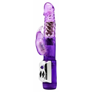 Vibrator Rabbit Persian Elite 23cm Mov Vibrator Rabbit Persian Elite 23cm Mov pe Domnisoare.ro
