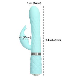 Vibrator Rabbit Pillow Talk Lively Turcoaz