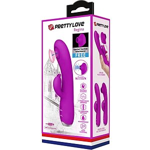 Vibrator Rabbit Pretty Love Regină Mov