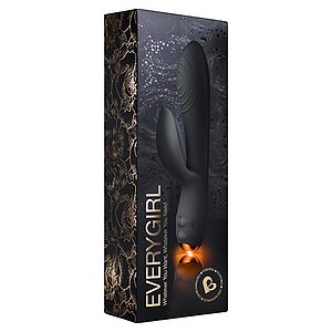 Vibrator Rabbit Rocks Off Every Girl Negru