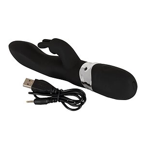 Vibrator Rabbit Sweet Smile Blacky Negru