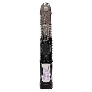 Vibrator Rabbit Vibrating Dolphin Negru