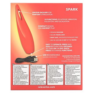 Vibrator Red Hot Spark Roșu