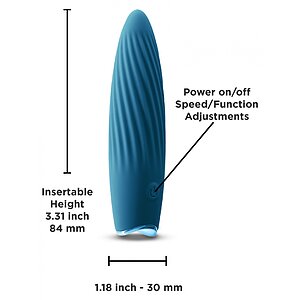 Vibrator Revel Kismet Albastru