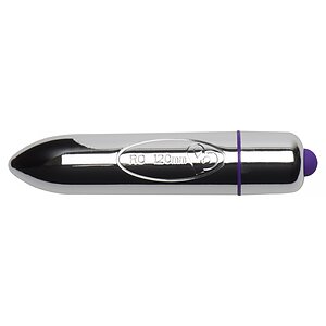 Vibrator Ro-120mm Chrome 10 Speed Argintiu
