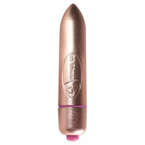 Vibrator Ro-80mm Precious Golden Passion Auriu pe Domnisoare.ro