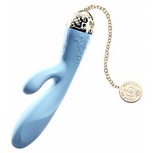 Vibrator Rosalie Zalo Albastru pe Domnisoare.ro