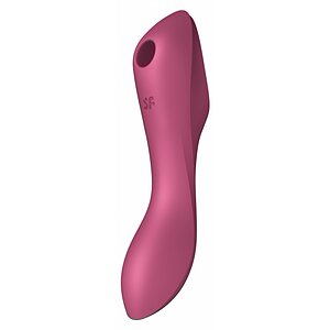 Vibrator Satisfyer Curvy Trinity 3 Roșu Vibrator Satisfyer Curvy Trinity 3 Roșu pe Domnisoare.ro
