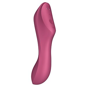 Vibrator Satisfyer Curvy Trinity 3 Roșu