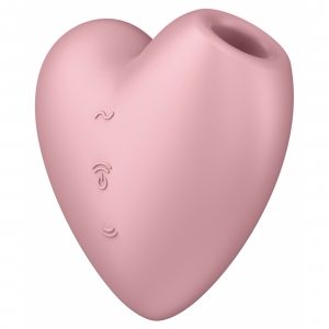 Vibrator Satisfyer Cutie Heart Roz Vibrator Satisfyer Cutie Heart Roz pe Domnisoare.ro