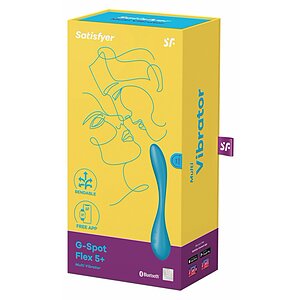 Vibrator Satisfyer Flex 5+ Albastru