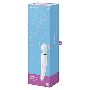 Vibrator Wand Women Satisfyer Alb