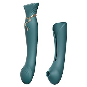 Vibrator Zalo Queen Jewel Verde Vibrator Zalo Queen Jewel Verde pe Domnisoare.ro