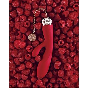 Vibrator ZALO Rosalie Rabbit Roșu