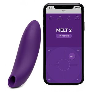 We Vibe Melt 2, Stimulator Clitoridian cu Aer, 12 Nivele Mov We Vibe Melt 2, Stimulator Clitoridian cu Aer, 12 Nivele Mov pe Domnisoare.ro
