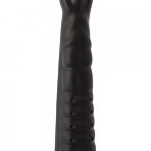 X Men Plug Anal PVC Negru cu Ventuză, 59 cm, Stimulare
